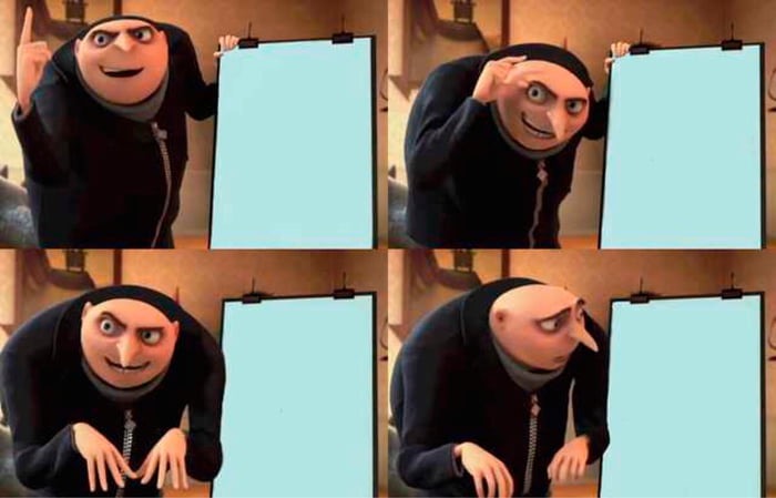 Gru's Plan meme about Fresh Chile